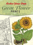 Color Your Own Great Flower Prints