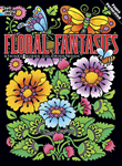 Floral Fantasies Stained Glass Coloring Book