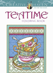 Creative Haven Tea Time Coloring Book