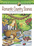 Creative Haven Romantic Country Scenes Coloring Book