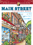 Creative Haven Main Street Coloring Book