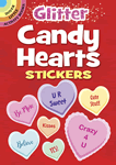 Glitter Candy Hearts Stickers