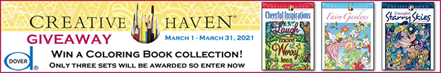 Creative Haven Coloring Book Giveaway