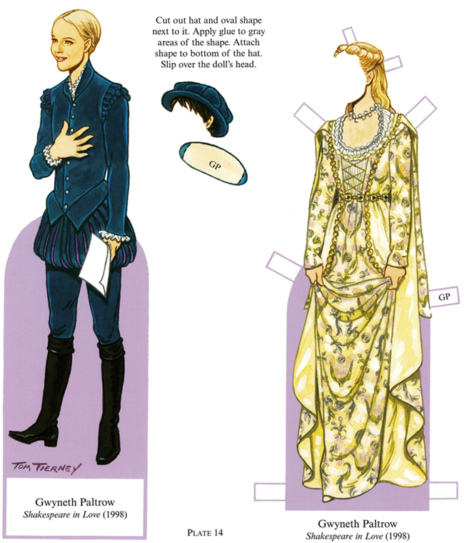 Shakespeare 2025 paper dolls