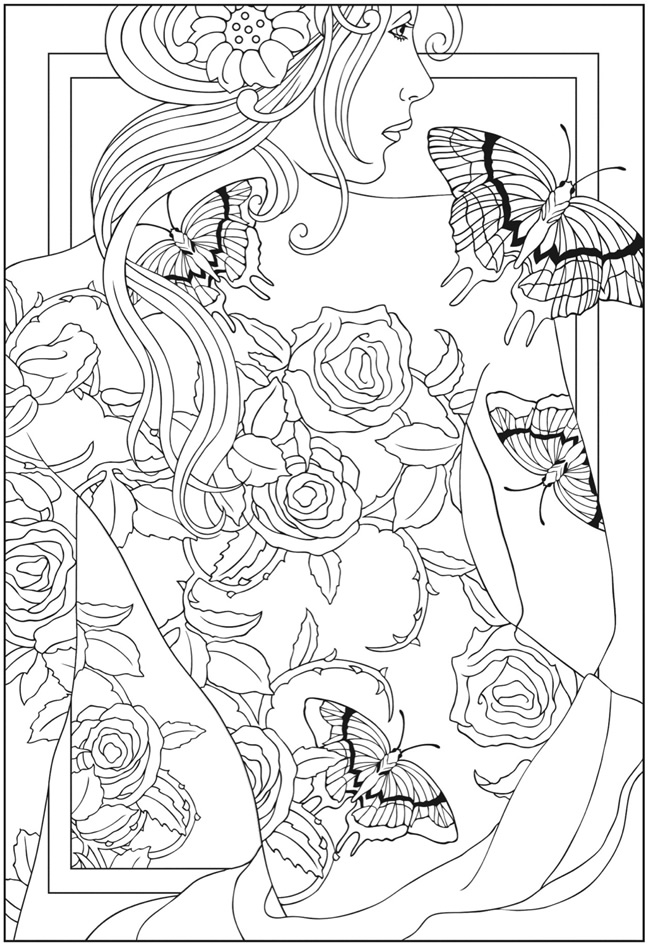 Welcome to Dover Publications  Coloring pages, Designs coloring books,  Detailed coloring pages
